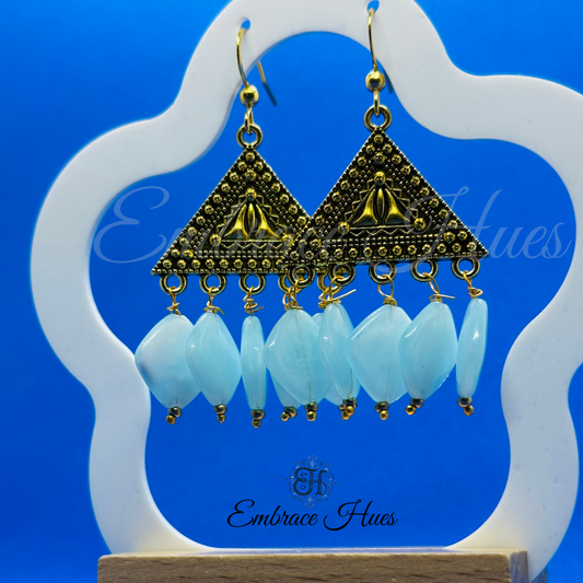 Nritya Metal Earrings