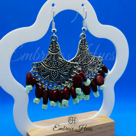 Sharini Metal Earrings