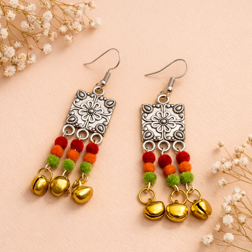 Trayi Metal Earrings