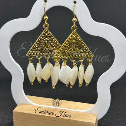 Nritya Metal Earrings