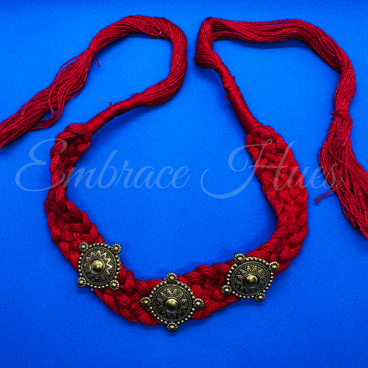 Red Braided Choker