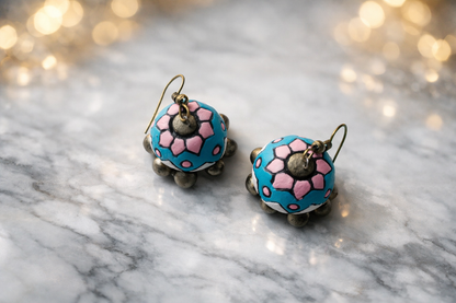 Pastel Bloom Jhumka