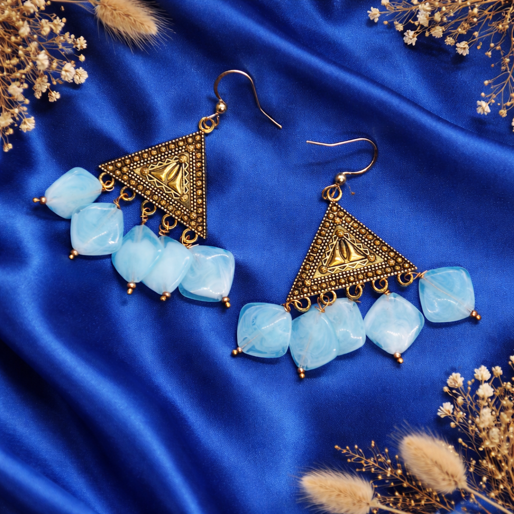 Nritya Metal Earrings