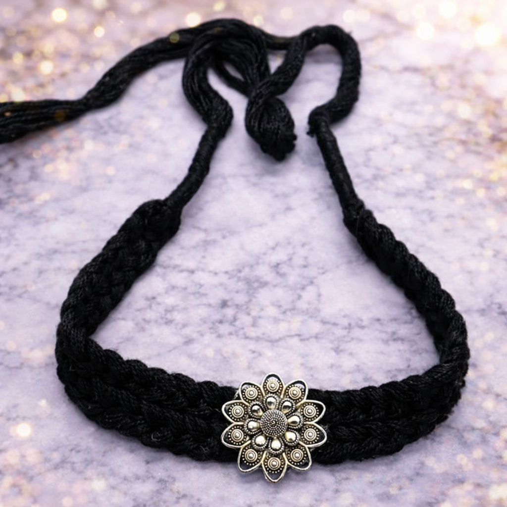 Black Braided Choker